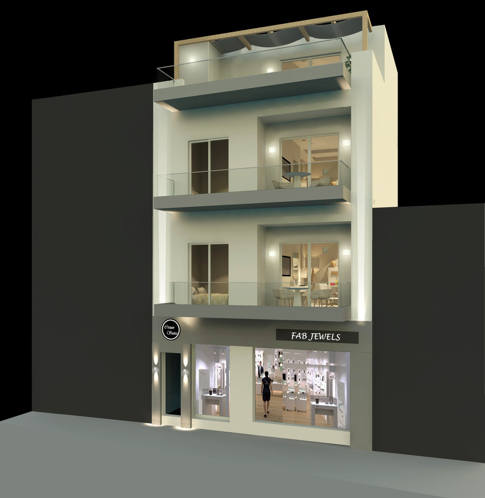 Fotorealistiko Anakainisi Magazi & Domatia Airbnb Xersonisos